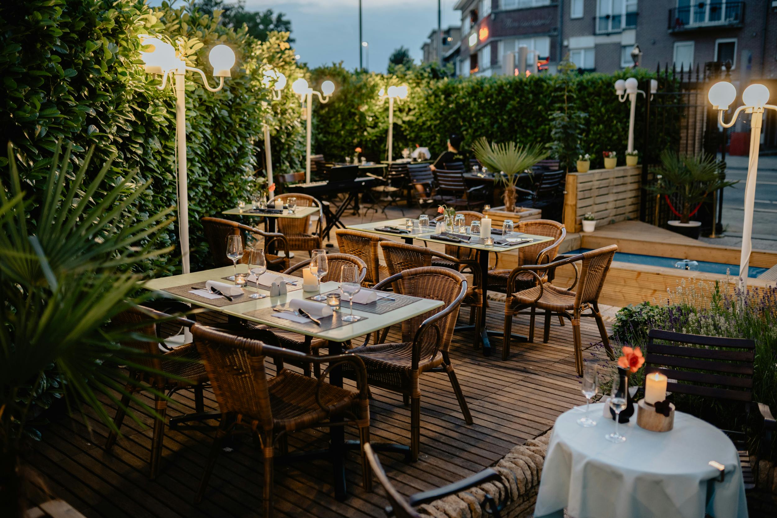 Aménagement terrasse restaurant bien organiser