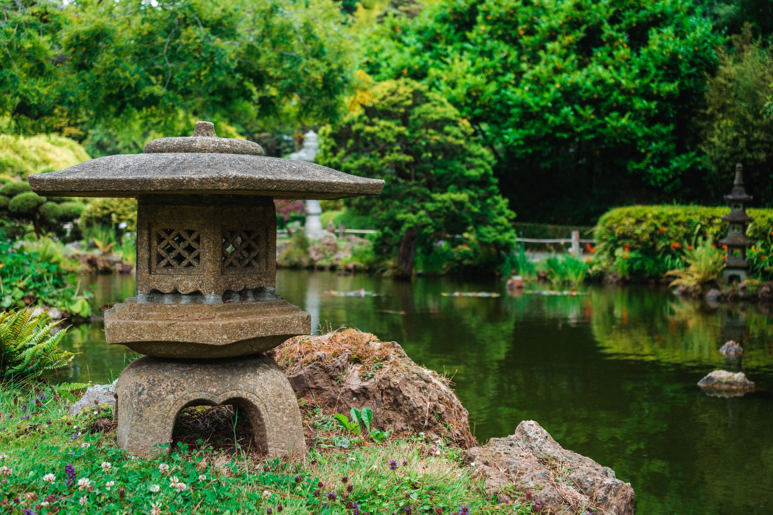 Jardin japonais maison