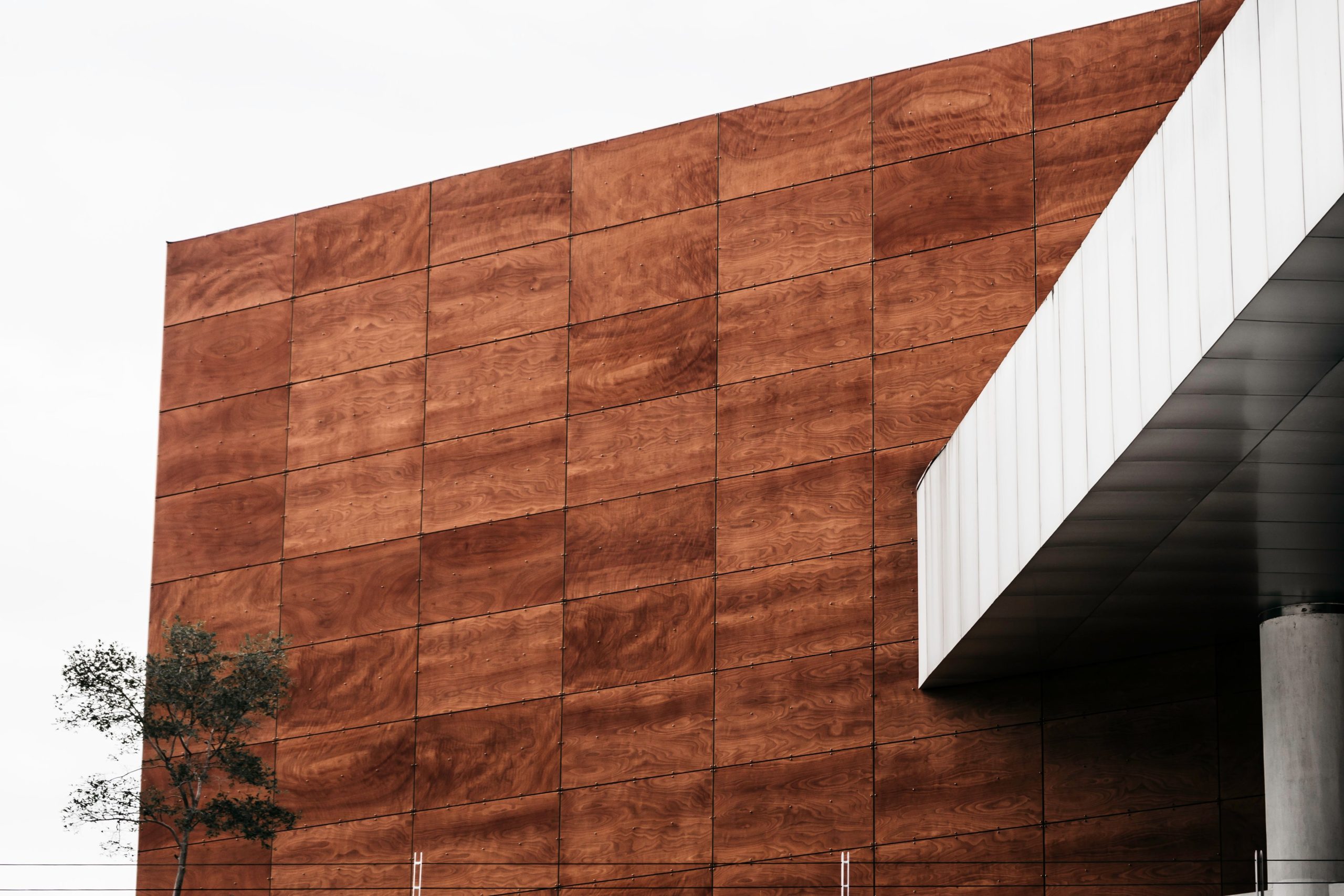 Design architectural contemporain façade bois