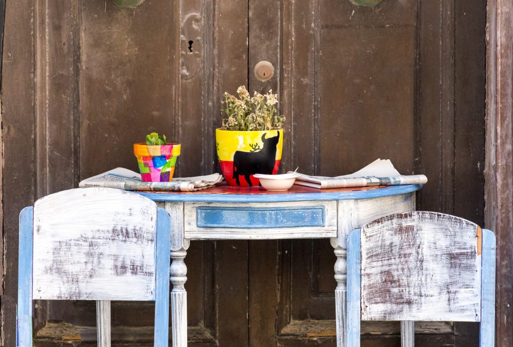 relooker une table basse en bois