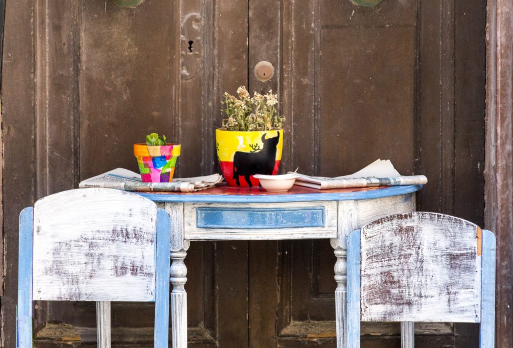 relooker une table basse en bois 